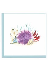 Quilling Card Quilled Sea Urchin Greeting Card