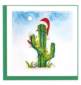 Quilling Card Quilled Christmas Cactus Christmas Greeting Card