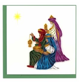 Quilling Card Quilled Three Wise Men Christmas Greeting Card