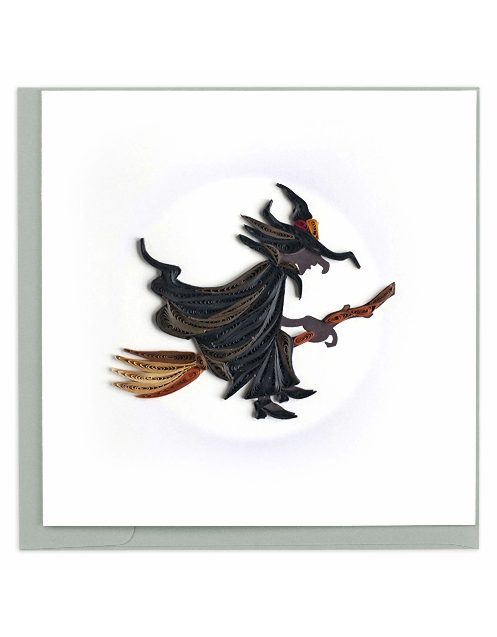 Quilling Card Quilled Halloween Card With Witch