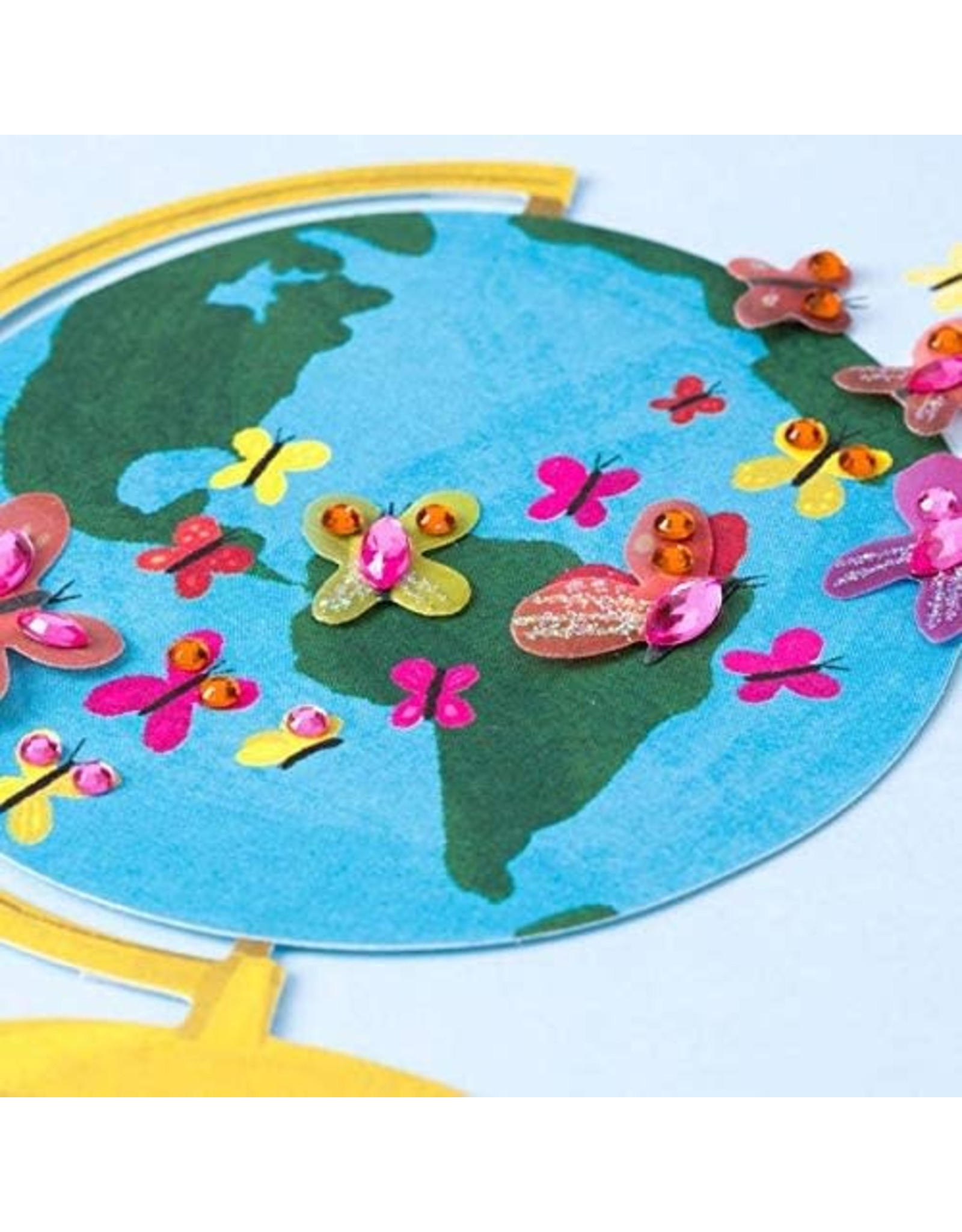 PAPYRUS® Graduation Cards Globe With Butterflies