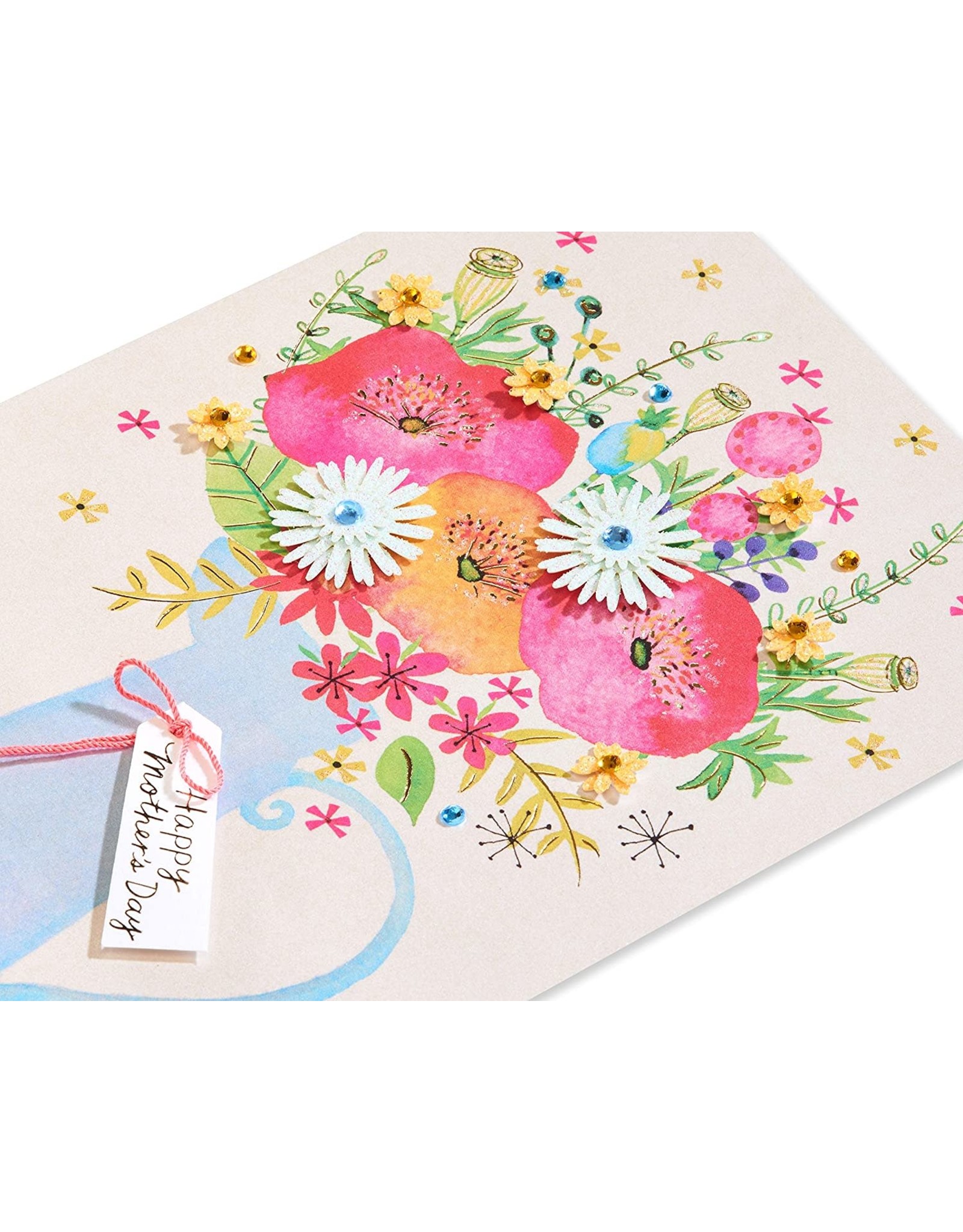 PAPYRUS® Mother's Day Card Floral Carafe Of Sweet Flowers