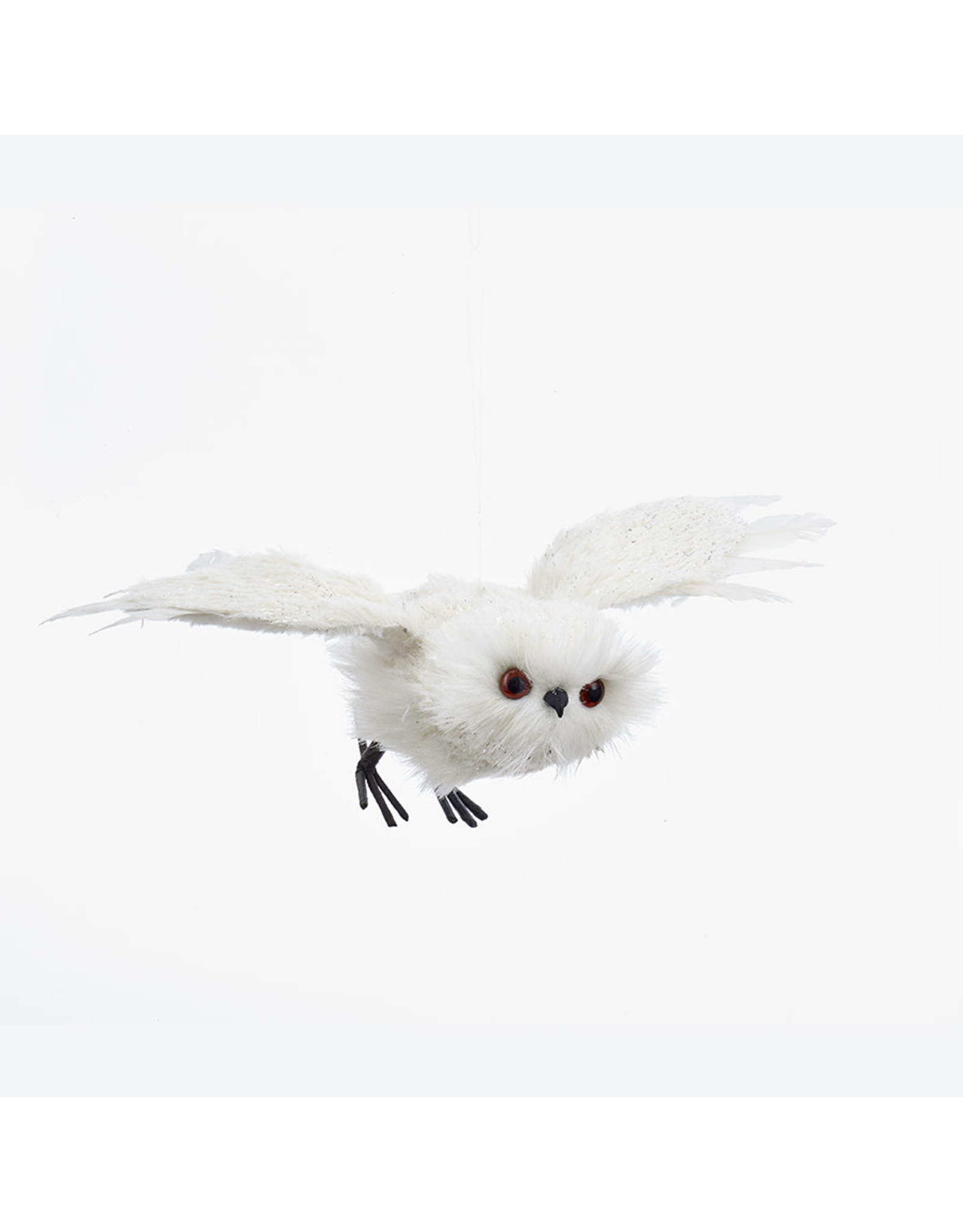 Kurt Adler Flying White Owl Ornament 13.4 Inch