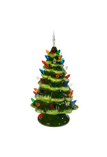 Kurt Adler Ceramic LED Christmas Tree Table Piece