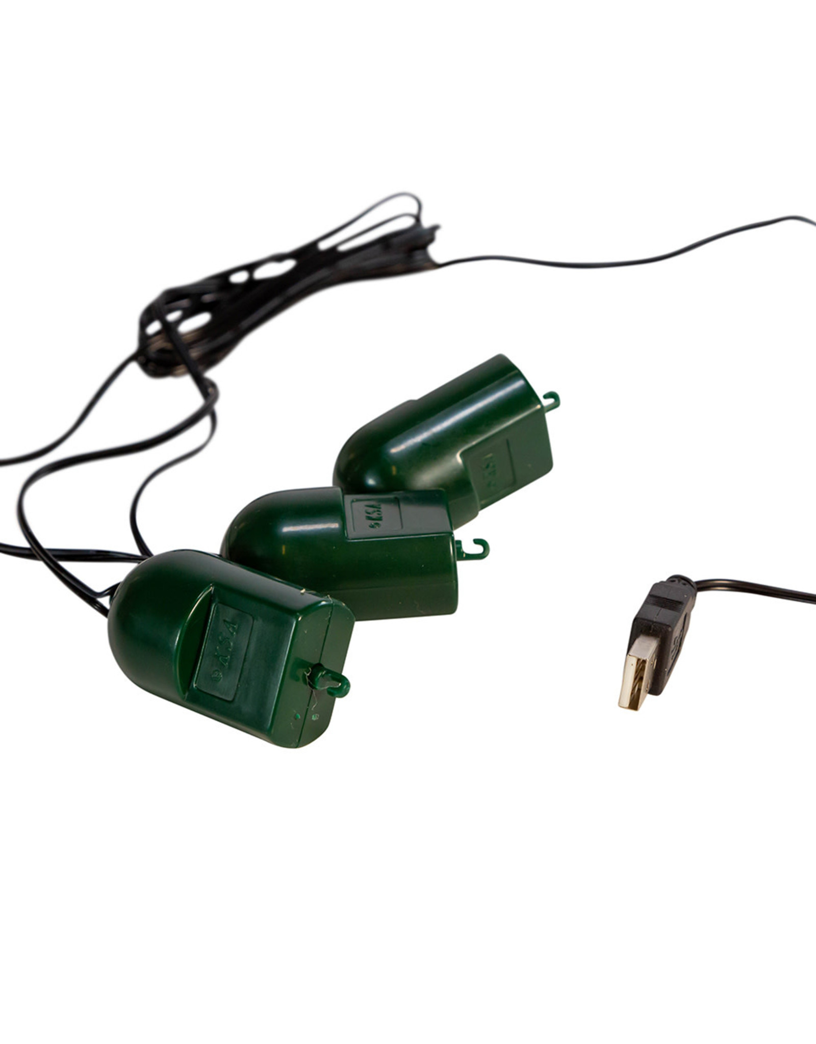 Kurt Adler USB Triple Twirl-It With DC Motor Tree Ornament Spinner