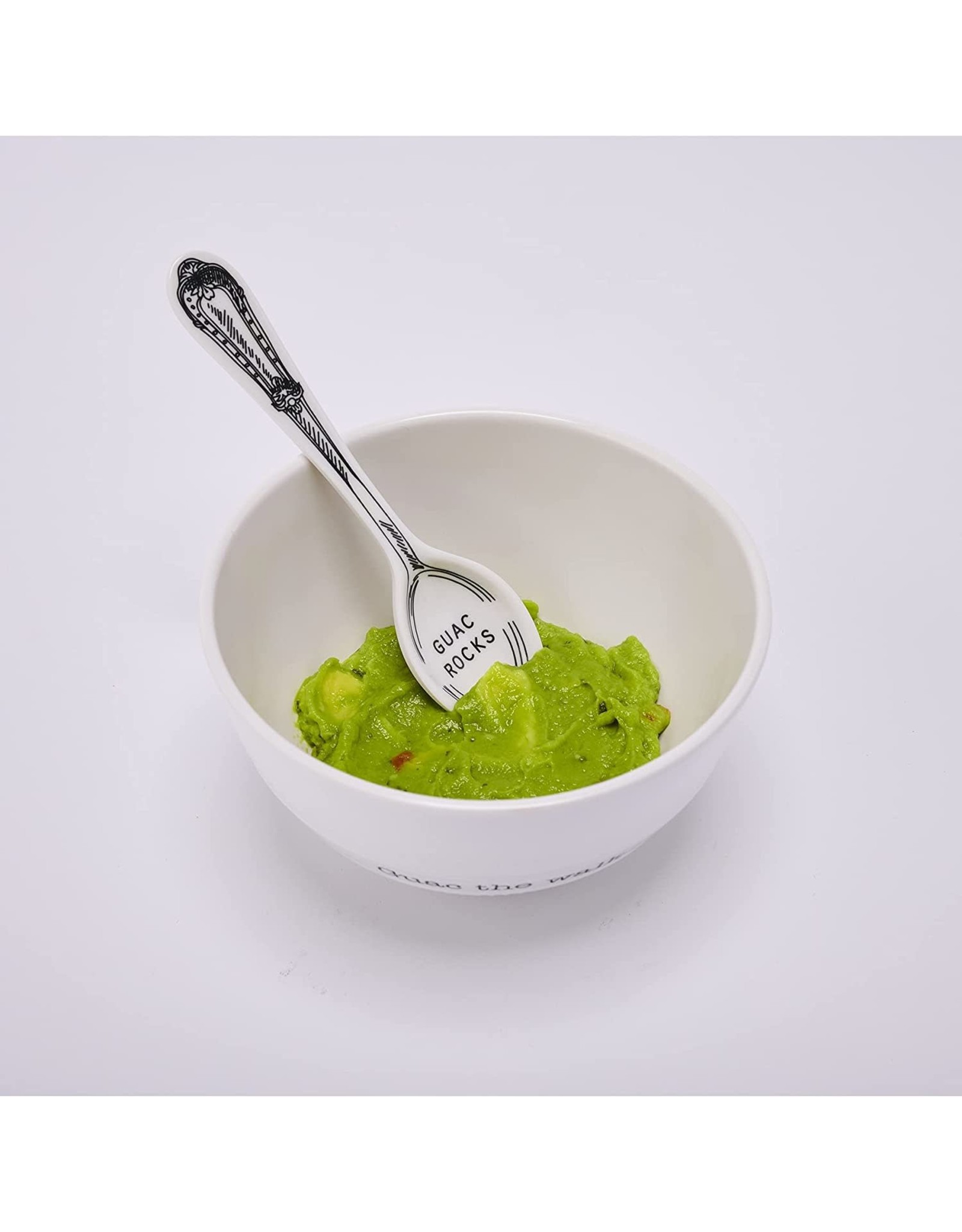 Mud Pie Melamine Guacamole Bowl Set Guac The Walk W Guac Rocks Spoon