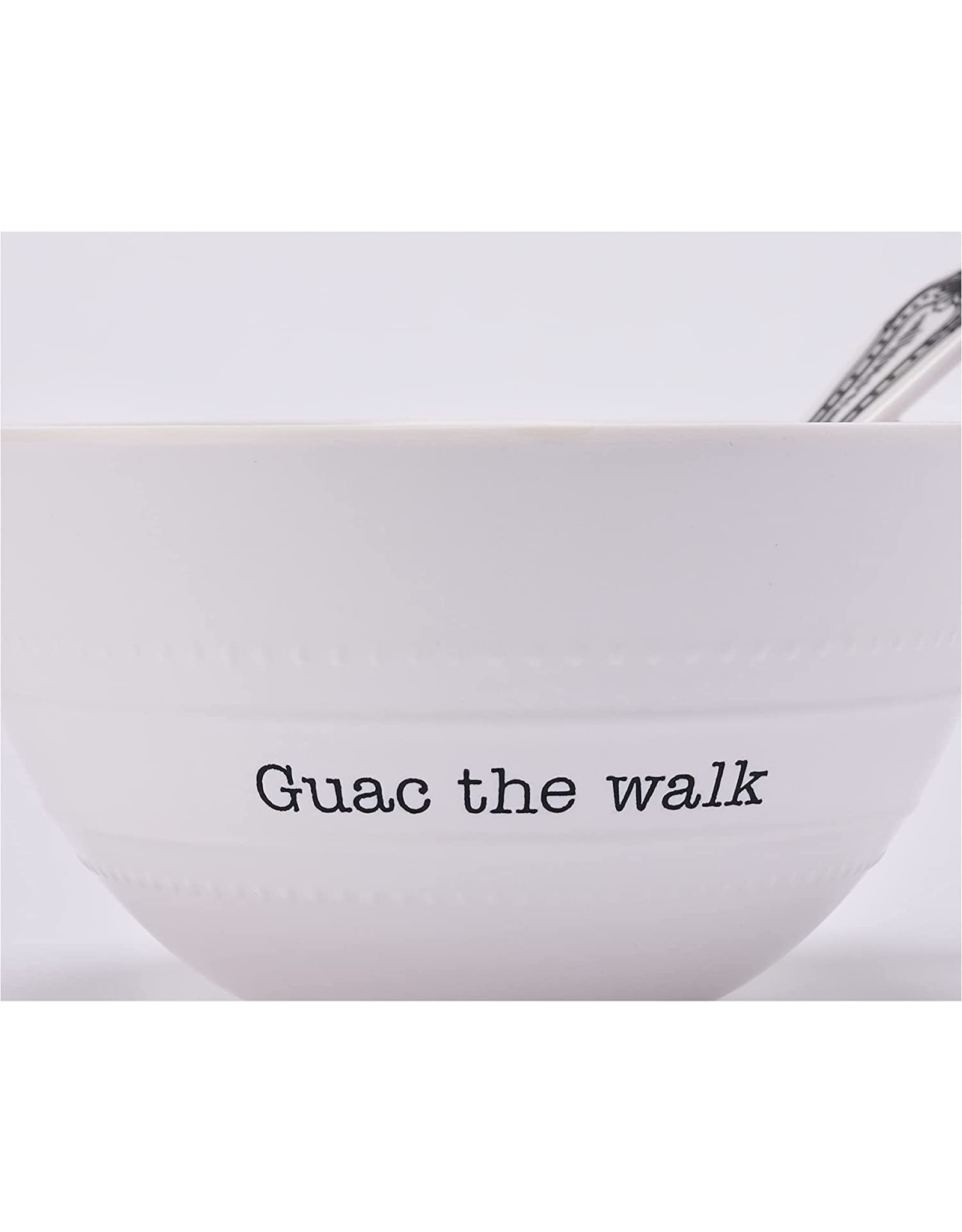 Mud Pie Melamine Guacamole Bowl Set Guac The Walk W Guac Rocks Spoon