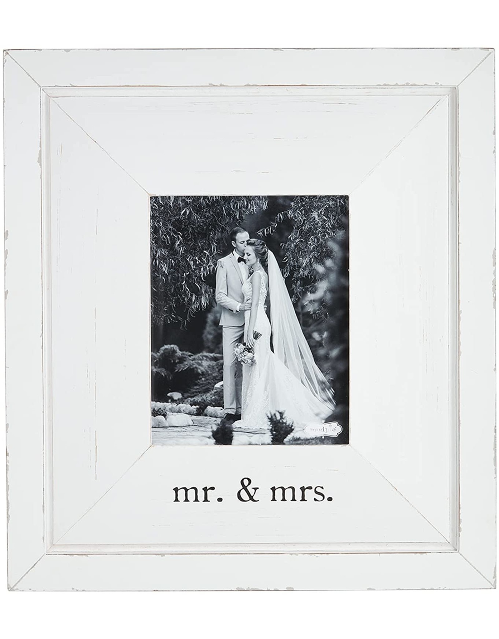 Mud Pie Large Mr And Mrs Wedding Photo Frame 21x19 Inch