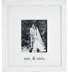 Mud Pie Large Mr And Mrs Wedding Photo Frame 21x19 Inch