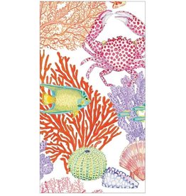 Caspari Paper Guest Towel Napkins 15pk Under The Sea