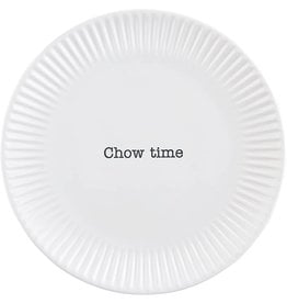 Mud Pie Melamine Salad Plate - Chow Time