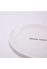 Mud Pie Melamine Salad Plate - Chow Time