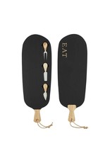 Mud Pie Magnetic Cheese Board Set With Utensils 8x23 Inch