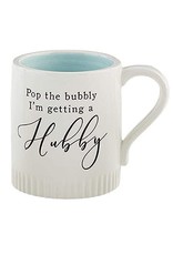Mud Pie Engaged Coffee Mug 11 Oz Pop The Bubbly Im Getting A Hubby