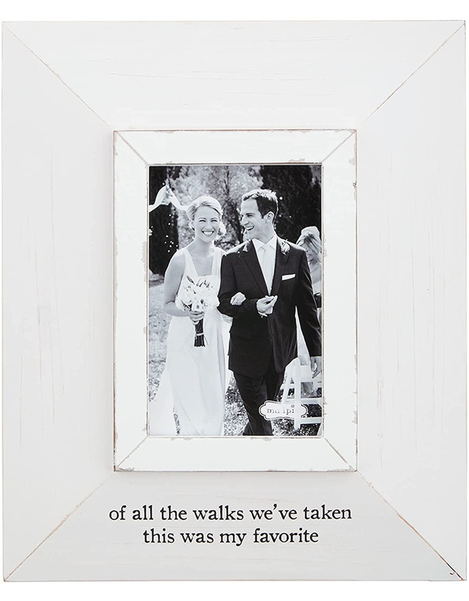 Mud Pie Wedding Frame Of All The Walks Weve Taken This Was My Favorite