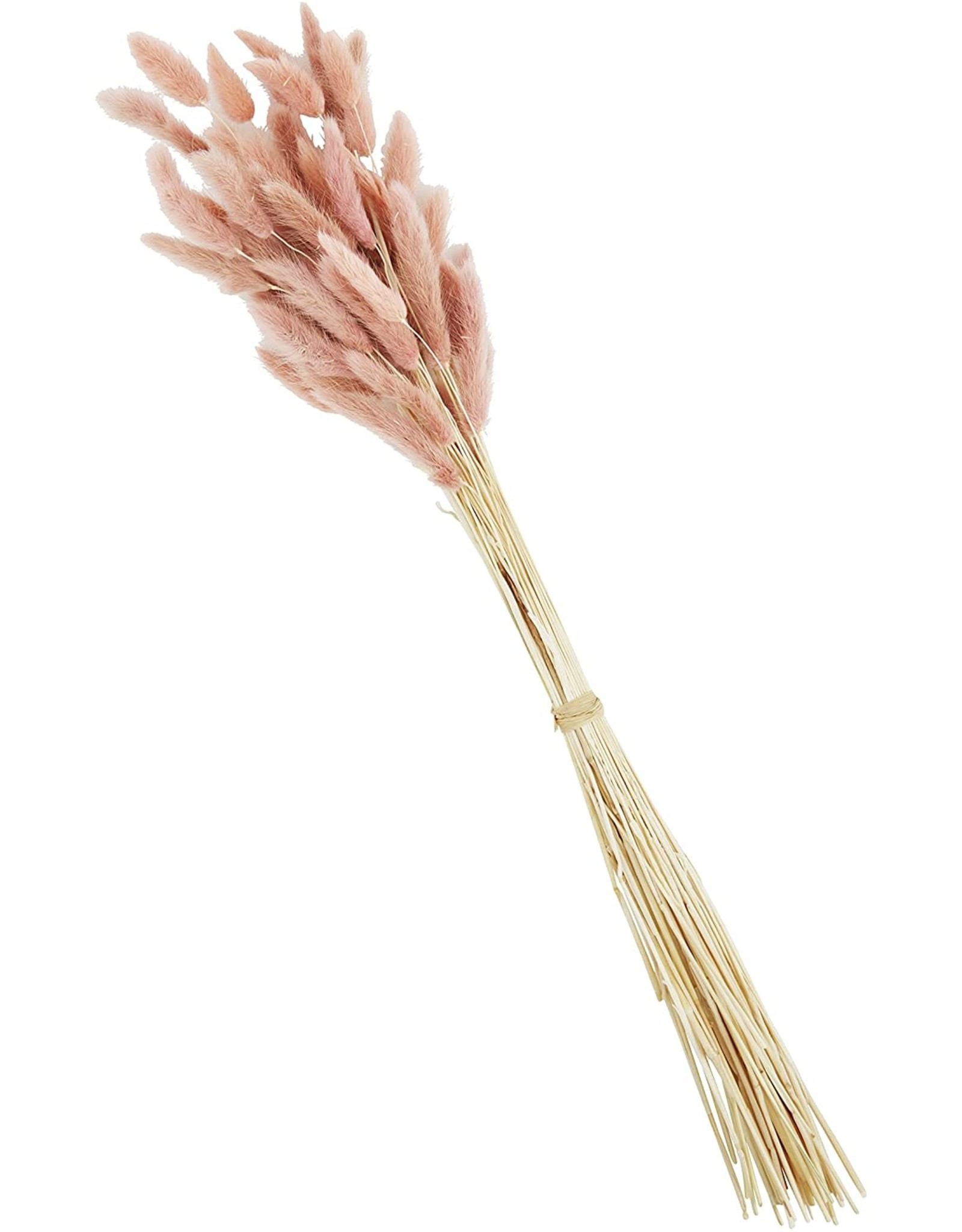 Mud Pie Pink Bunny Tail Stalks Bundle 17 Inch Floral Decor