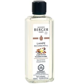 Lampe Berger Oil Liquid Fragrance 500ml Amber Powder Maison Berger