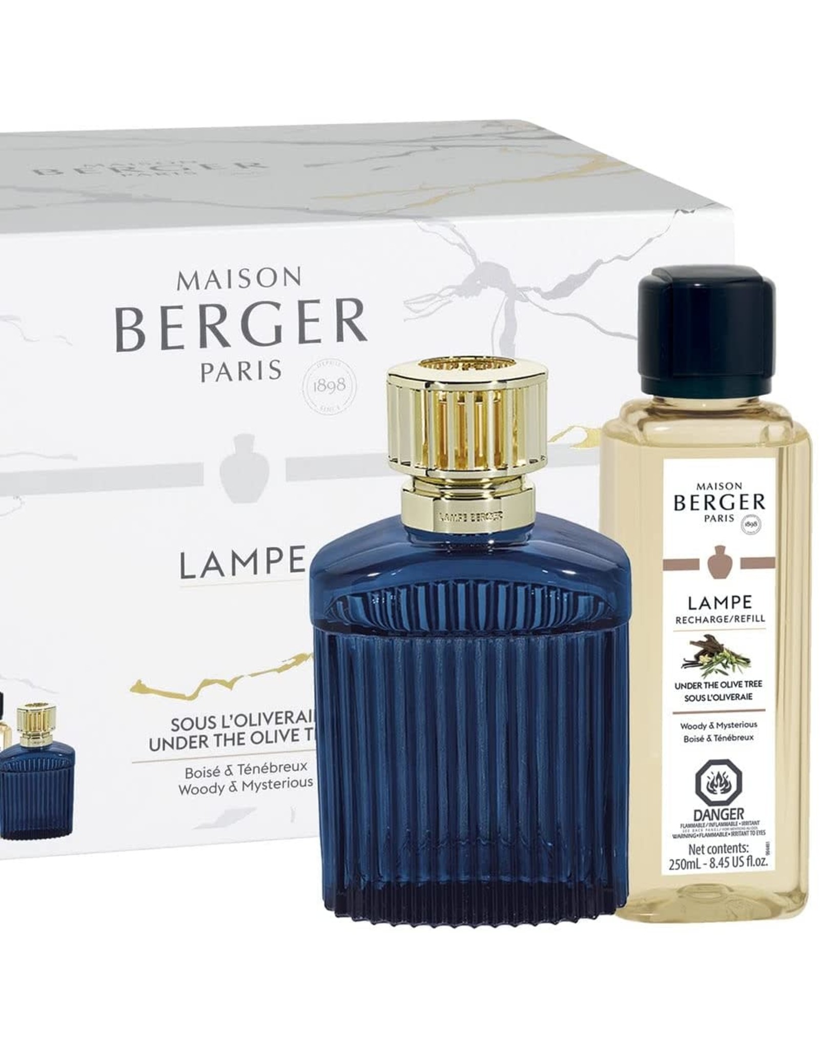 Lampe Berger Alpha Imperial Blue Fragrance Lamp Gift Set Maison