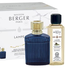 Lampe Berger Alpha Imperial Blue Fragrance Lamp Gift Set Maison Berger