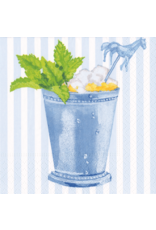 Caspari Paper Cocktail Napkins 20ct Mint Julep