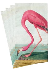 Caspari Paper Guest Towel Napkins 15pk Audubon Birds