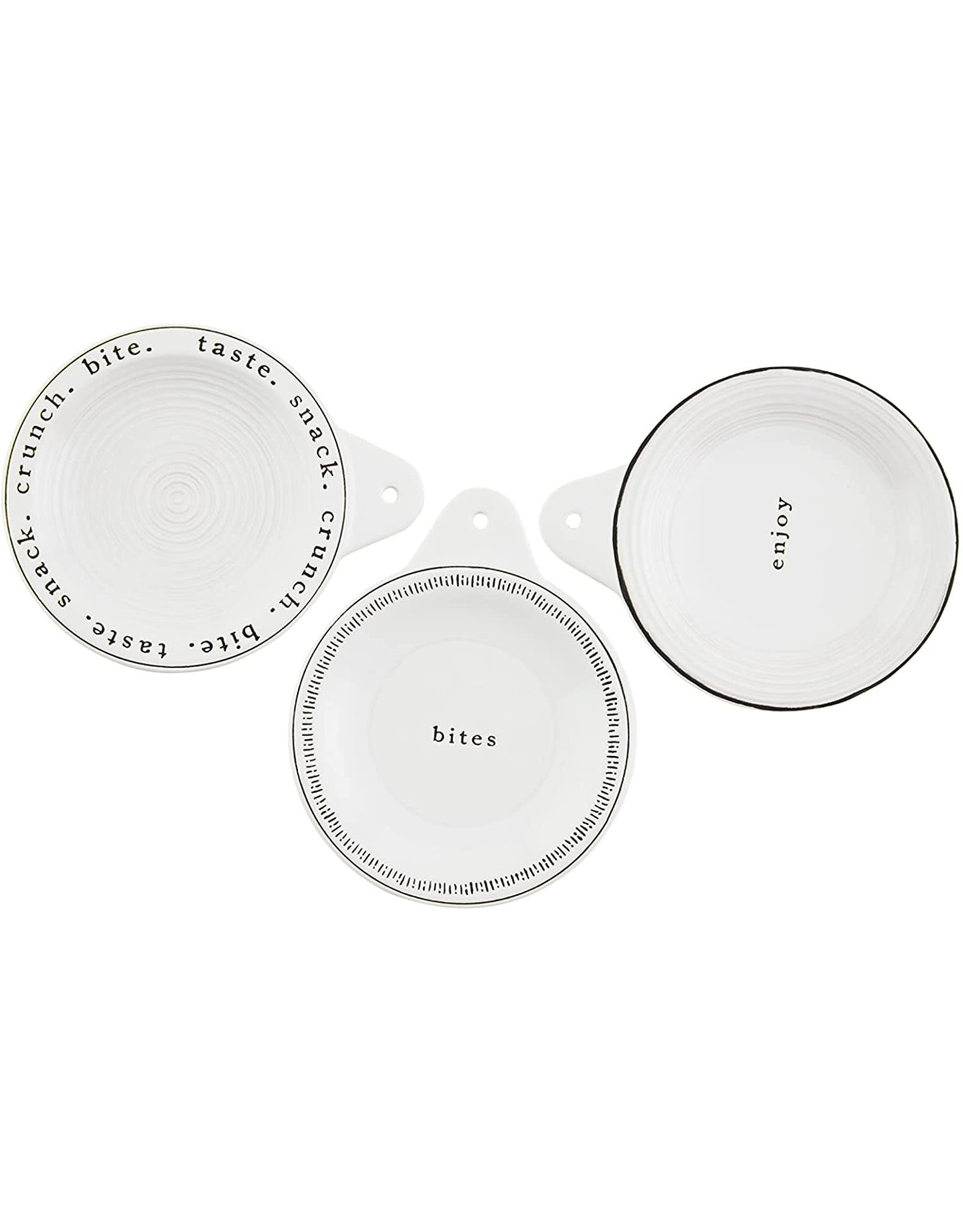 Mud Pie Bistro Dipping Dishes Set of 3 Assorted