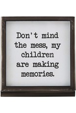 Mud Pie Metal Easel Plaque With Saying Children Making Memories