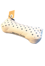Mud Pie Pet Gifts For Dogs Canvas Dog Bone Toy 1pc - Squirrel Patrol