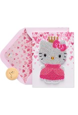 PAPYRUS® Birthday Card Hello Kitty Princess Patch