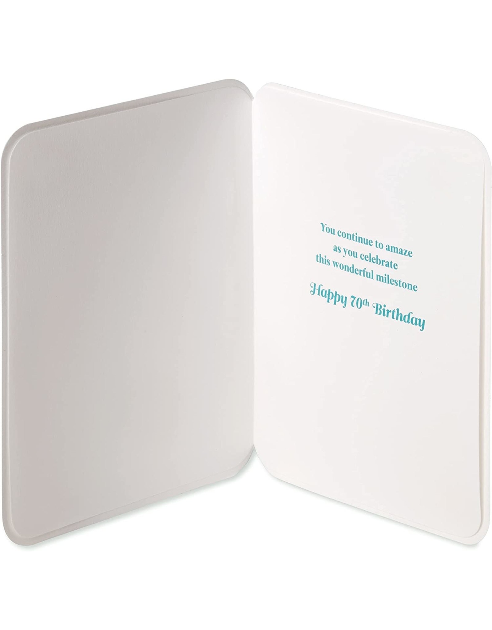 PAPYRUS® Birthday Card 70th Embossed 70