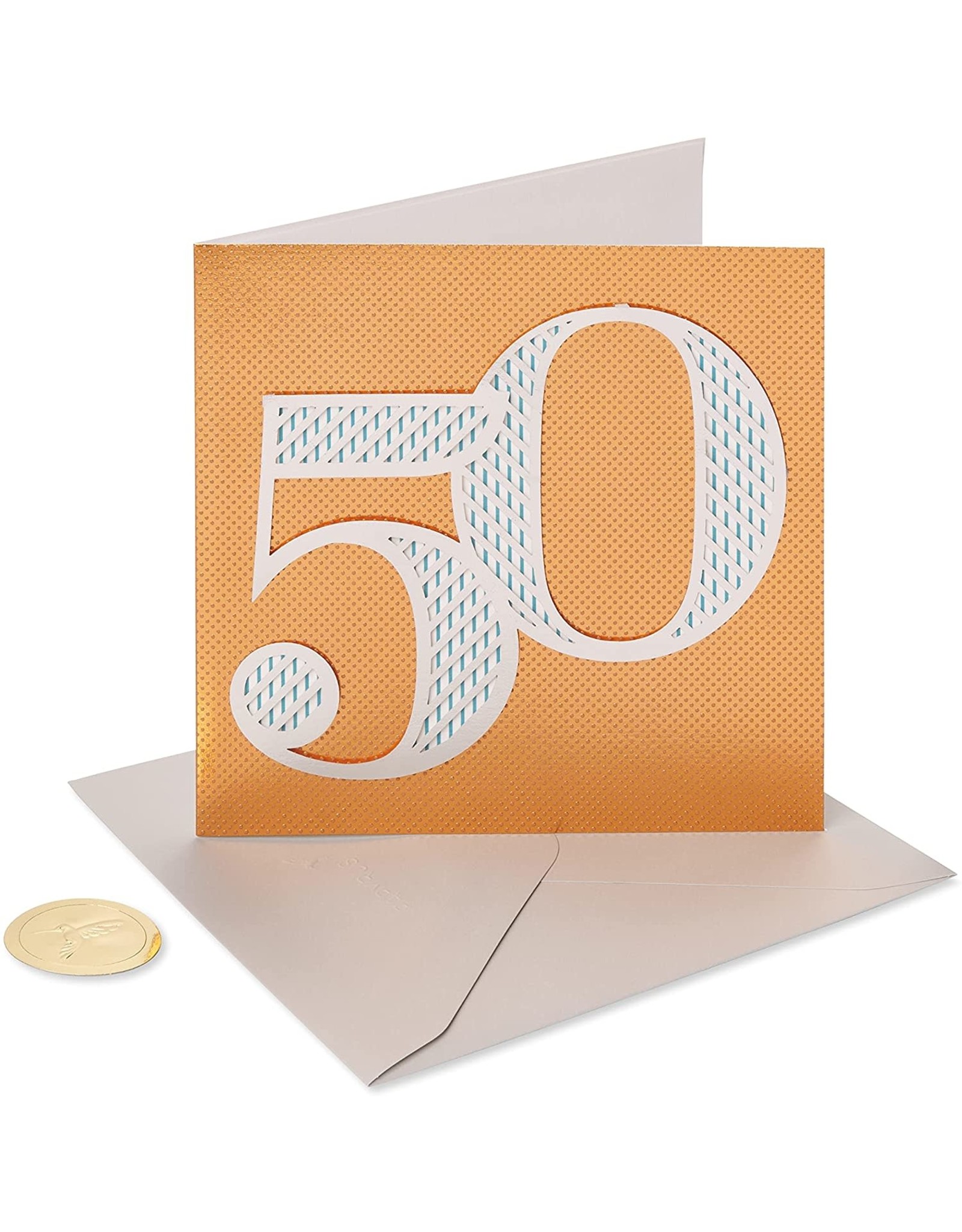 PAPYRUS® Birthday Card 50th 50 Looks Amazing On You