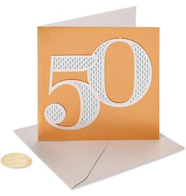 PAPYRUS® Birthday Card 50th 50 Looks Amazing On You