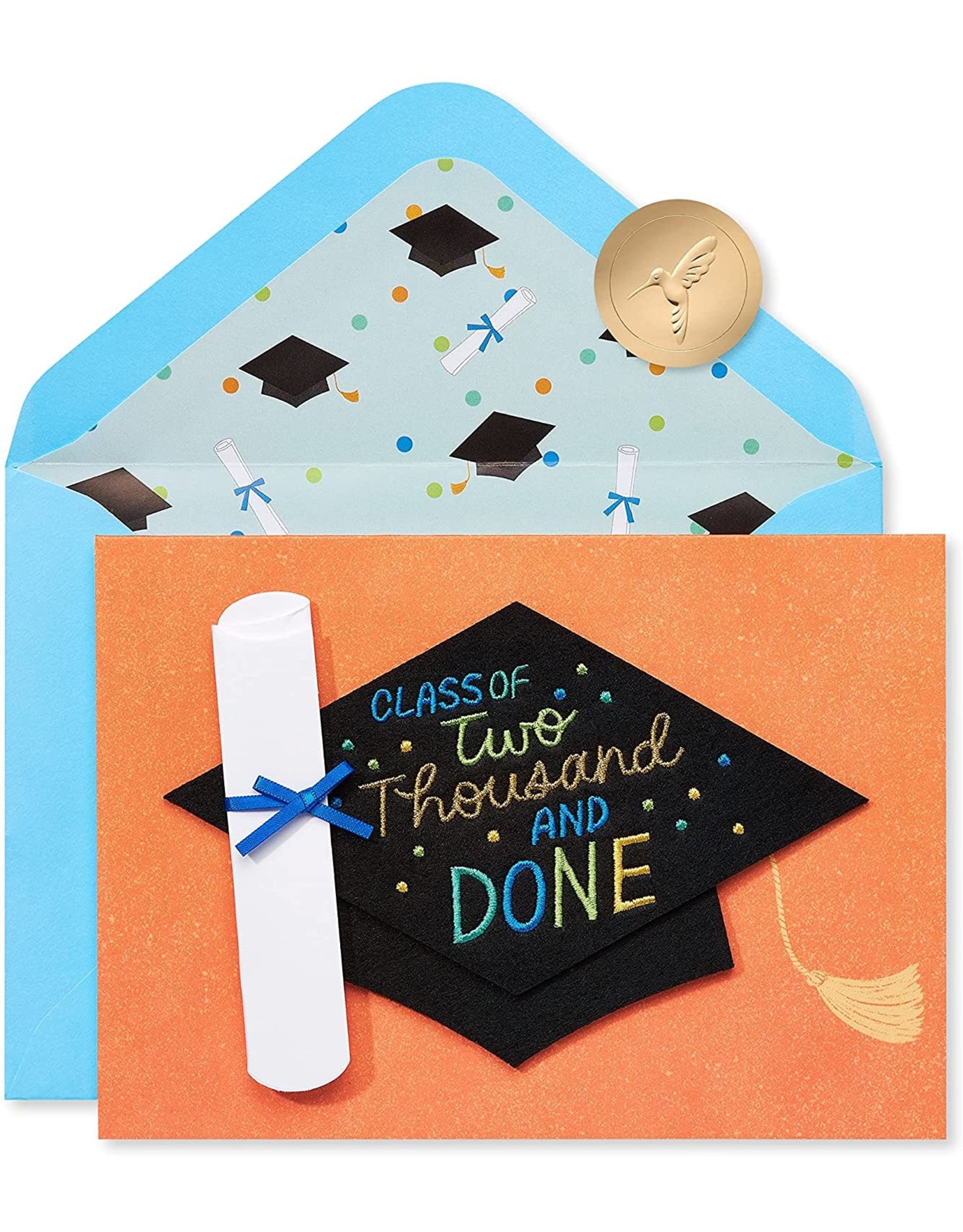 PAPYRUS® Graduation Cards Grad Cap With Class Of Two Thousand And Done -  Digs N Gifts
