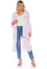 Mud Pie Tuscany Lilac Kimono Cover Up