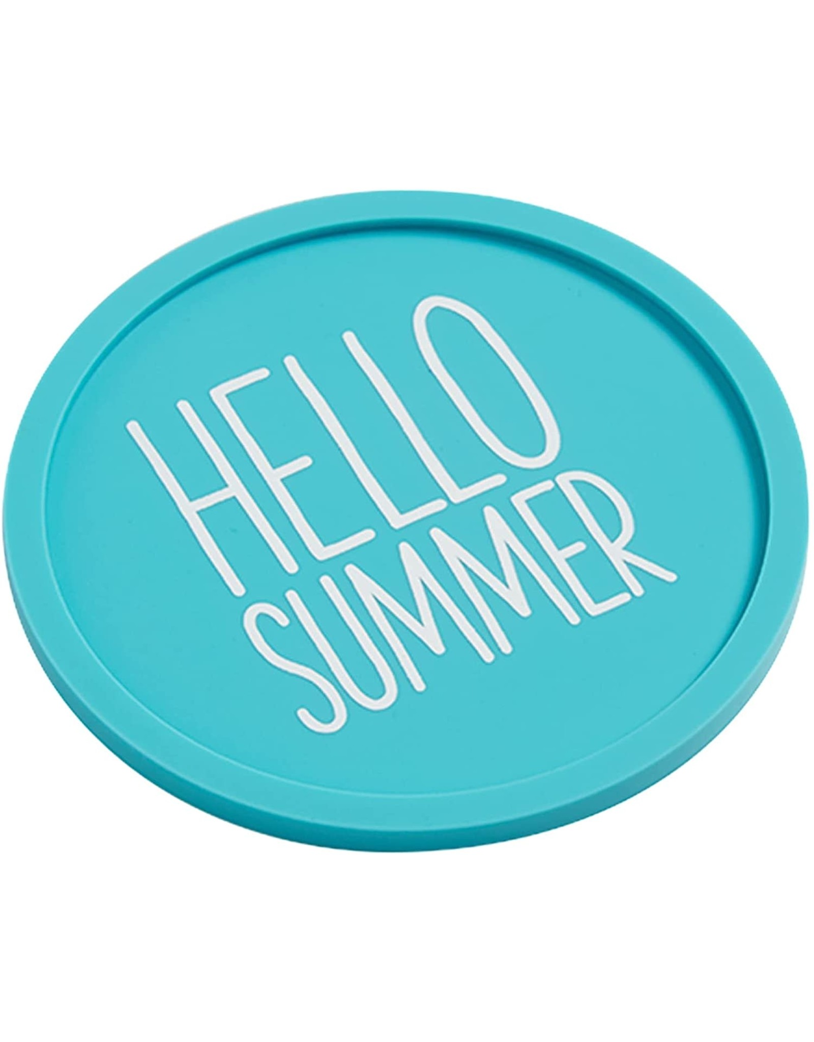 Mud Pie Pool Silicone Coasters Set of 4 Assorted Sayings