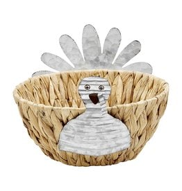 Mud Pie Hyacinth Turkey Basket