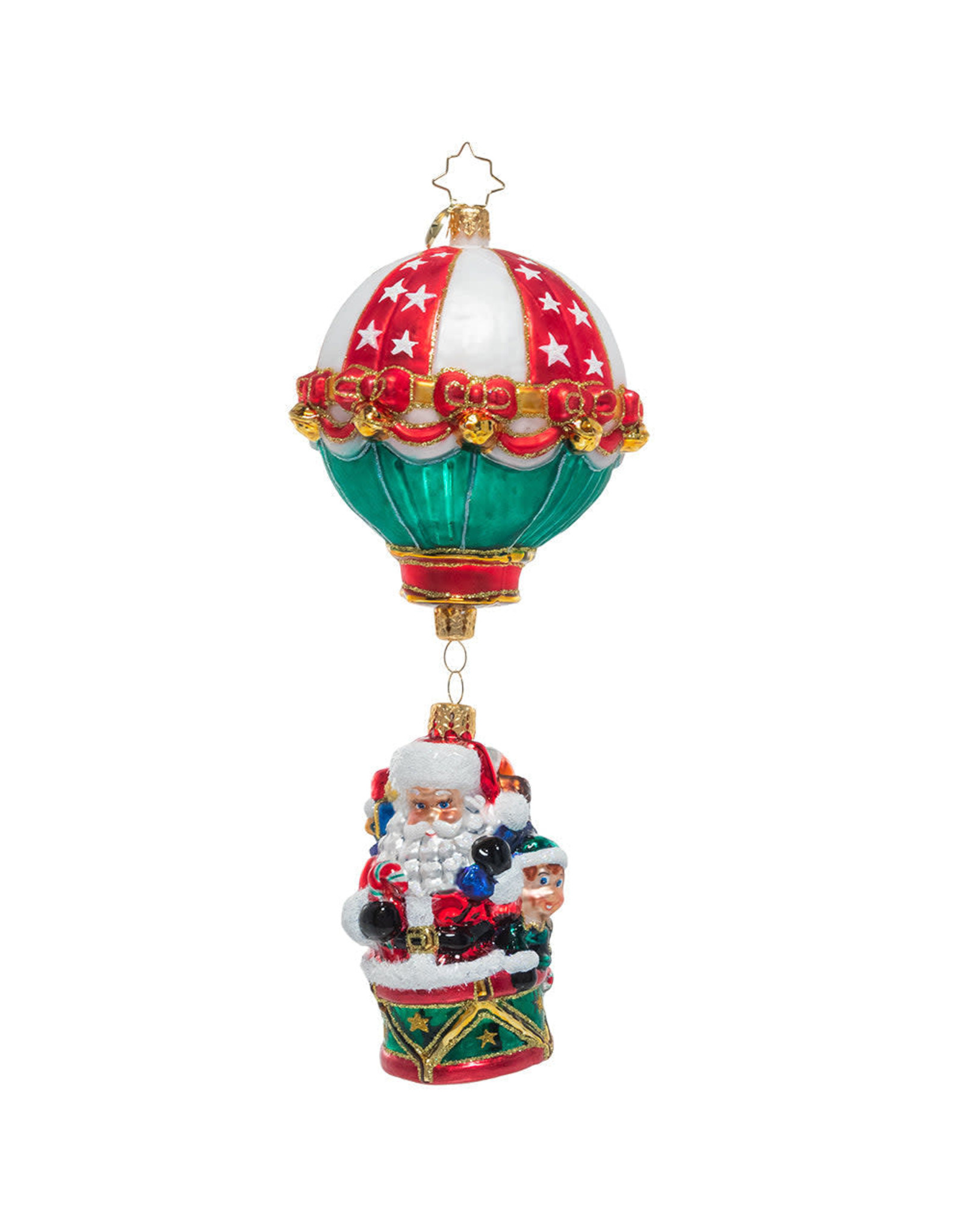 Christopher Radko Soaring To Holiday Heights Christmas Ornament