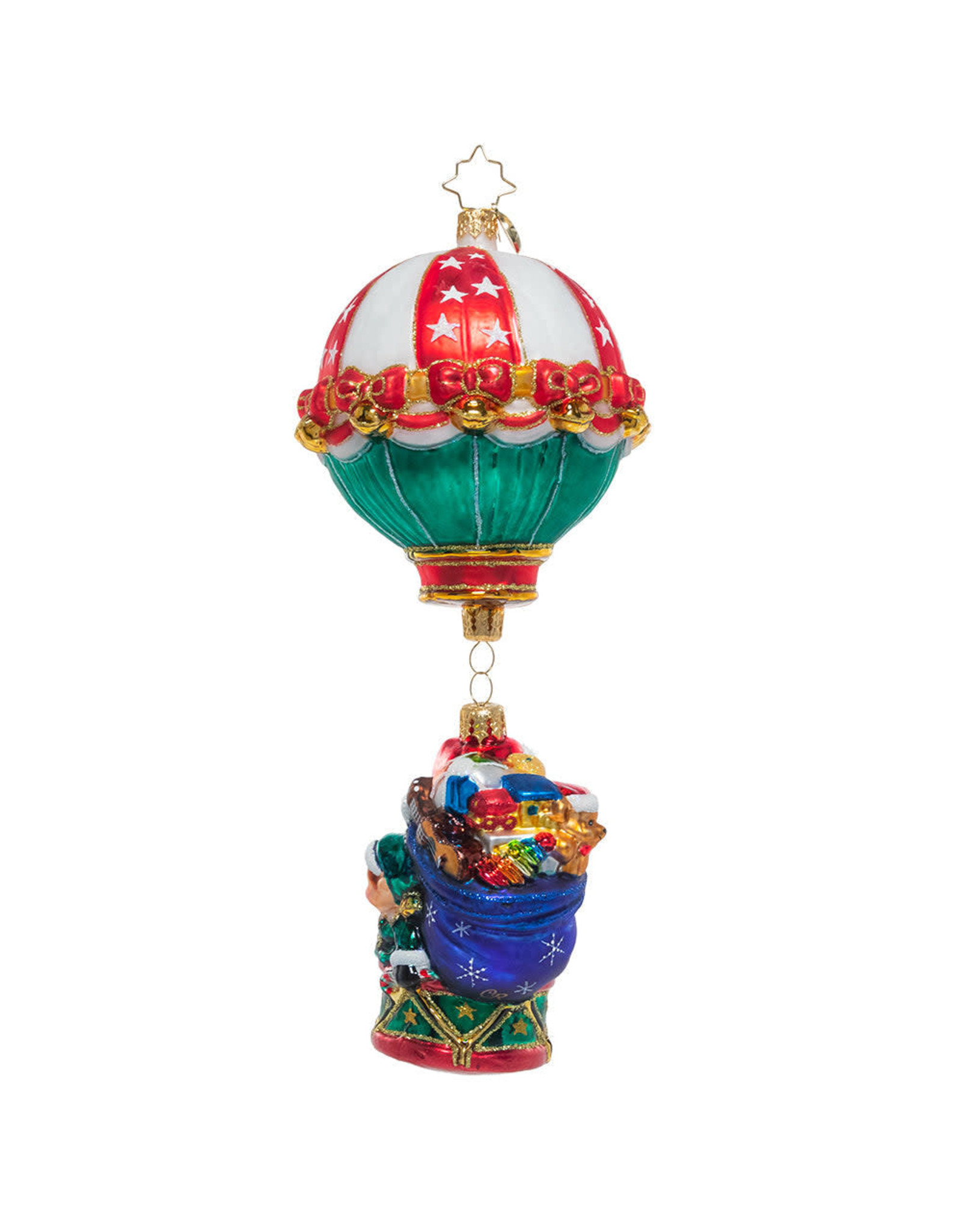 Christopher Radko Soaring To Holiday Heights Christmas Ornament