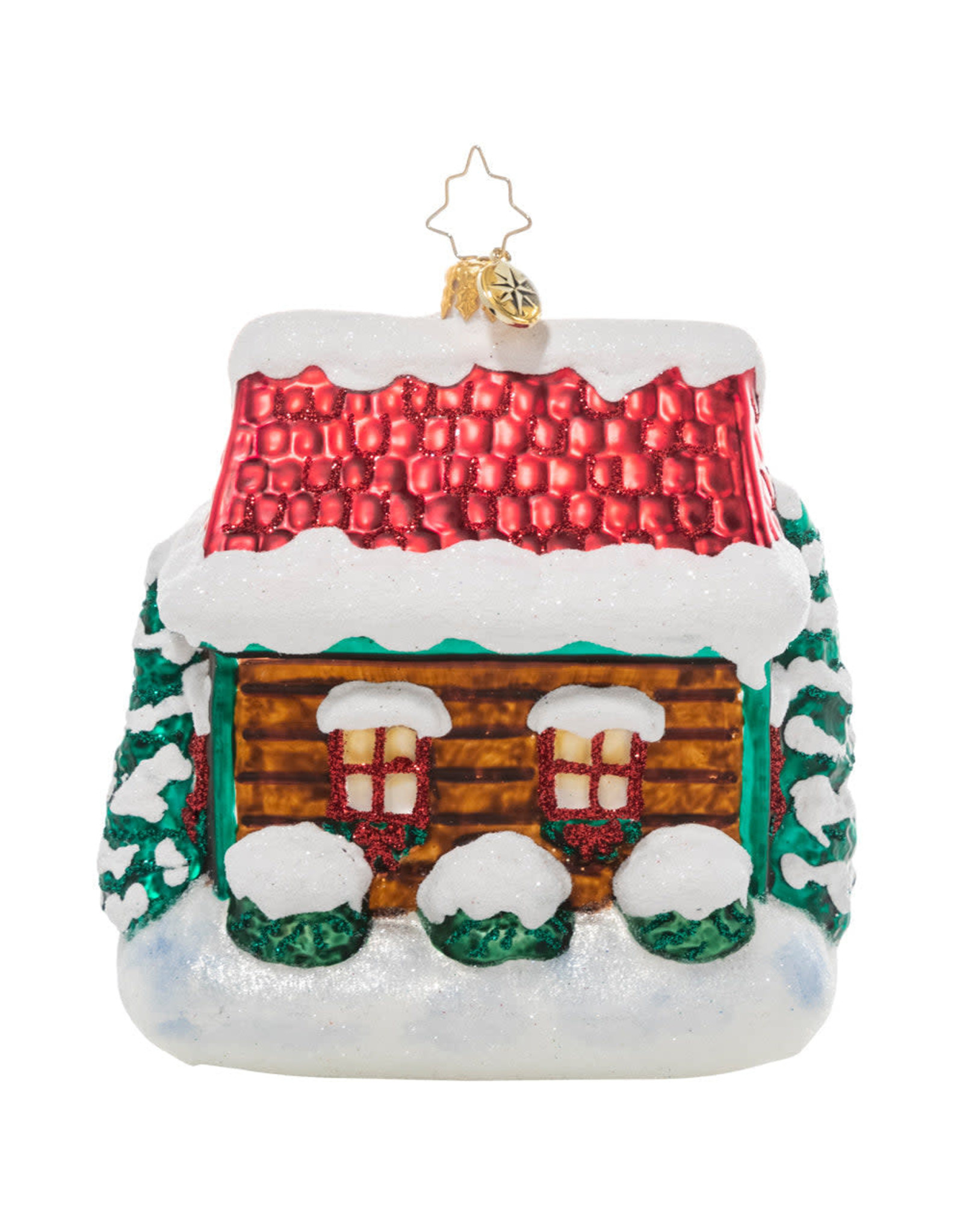 Christopher Radko The Coziest Cottage Christmas Ornament