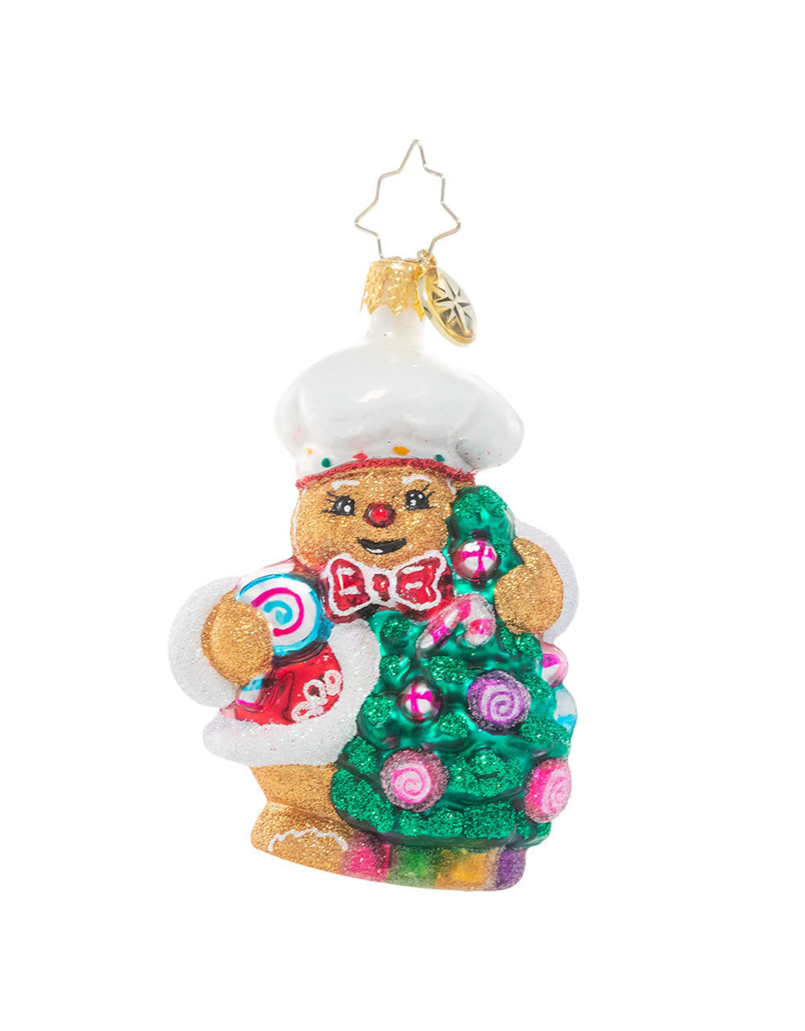 Christopher Radko Edible Evergreen Dream Gem Gingerbread Man Ornament