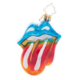 Christopher Radko Rolling Stones 60 Licks Gem Forty Ornament
