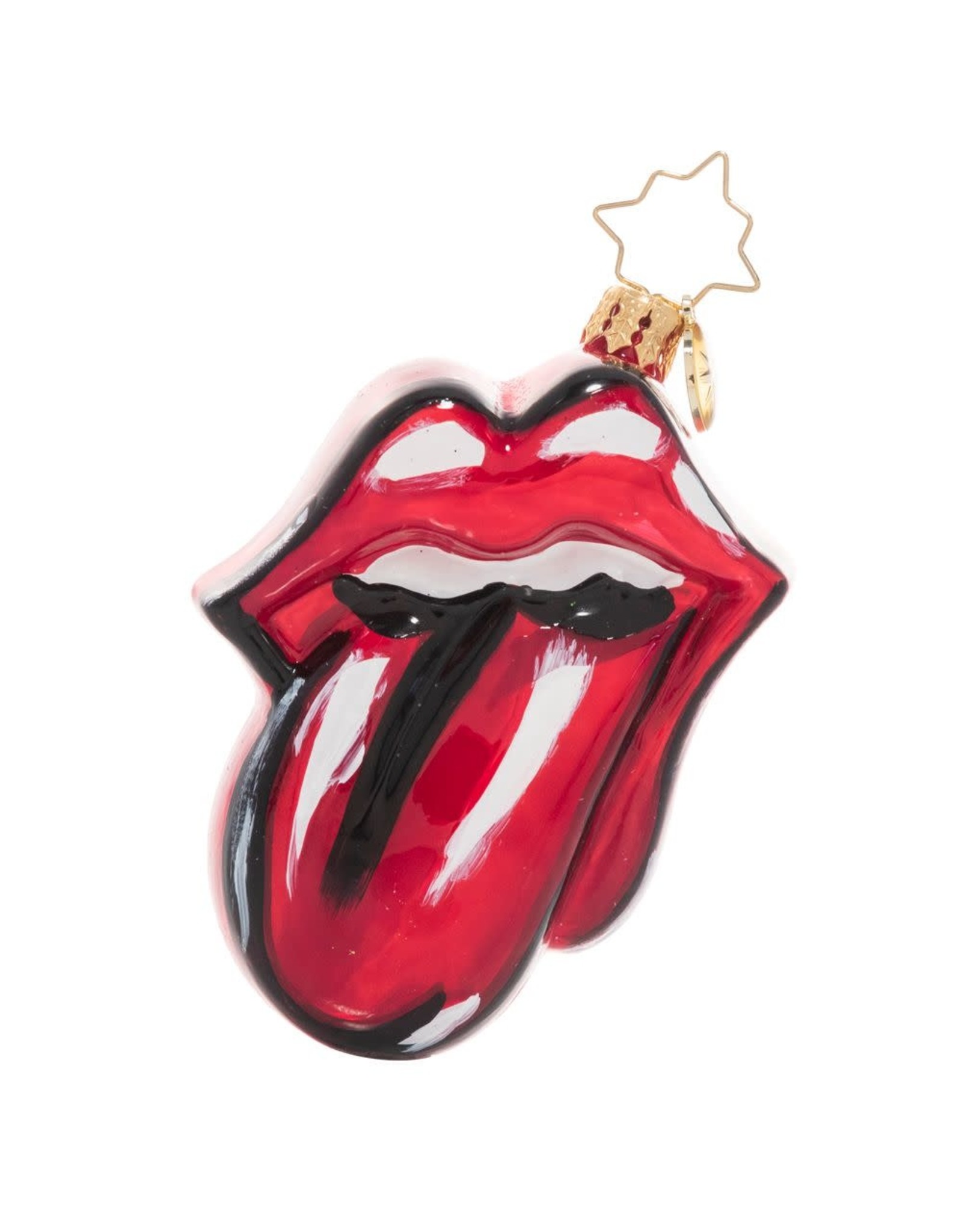 Christopher Radko Rolling Stones 60 Licks Gem No Filter Ornament