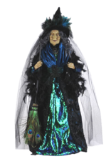 Karen Didion Halloween Priscilla Peacock Witch