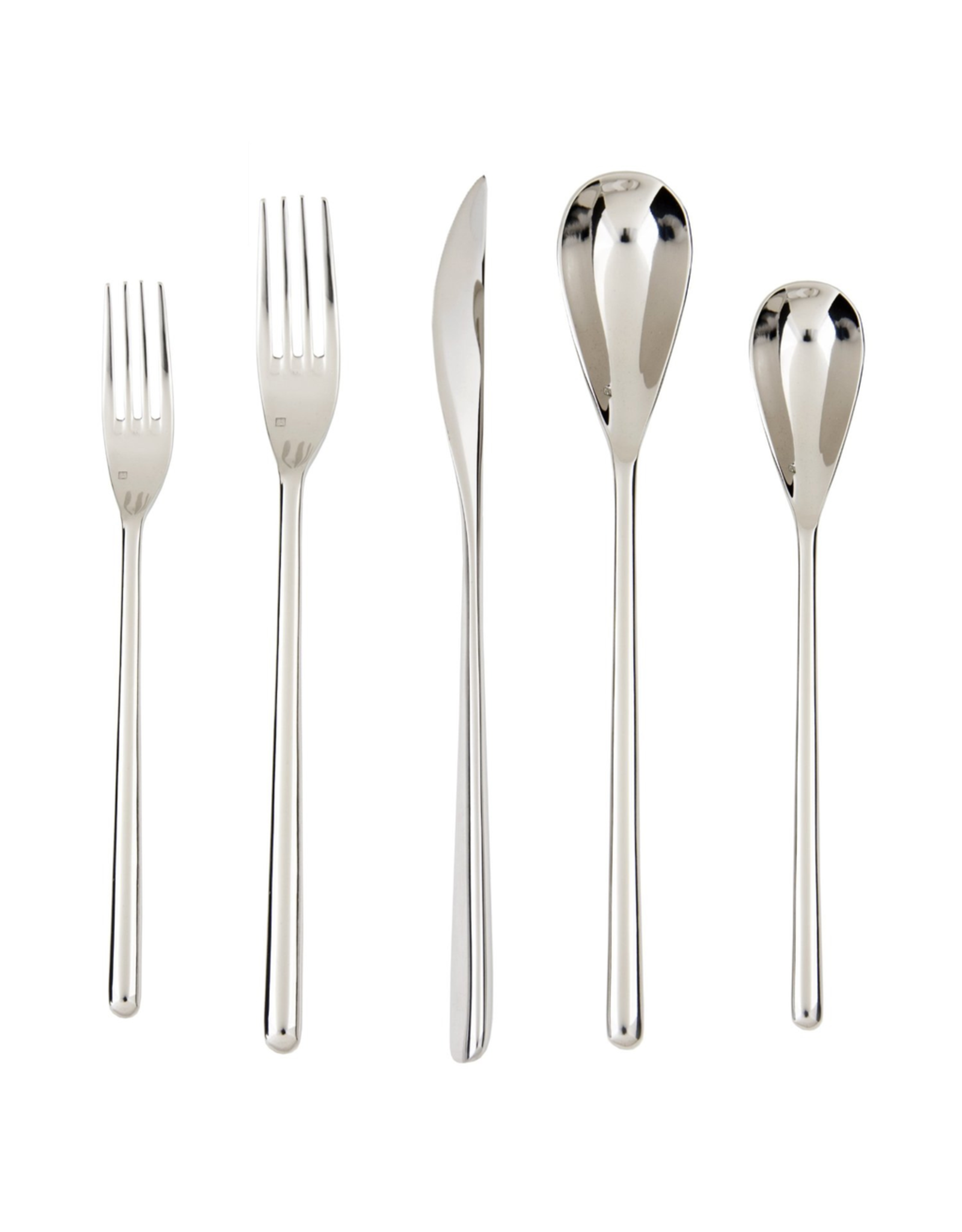 Fortessa Dragonfly Stainless Steel Flatware Set 5-Piece Setting