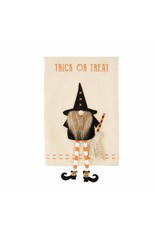 Mud Pie Halloween Gnome Dangle Legs Towel - Trick Or Treat