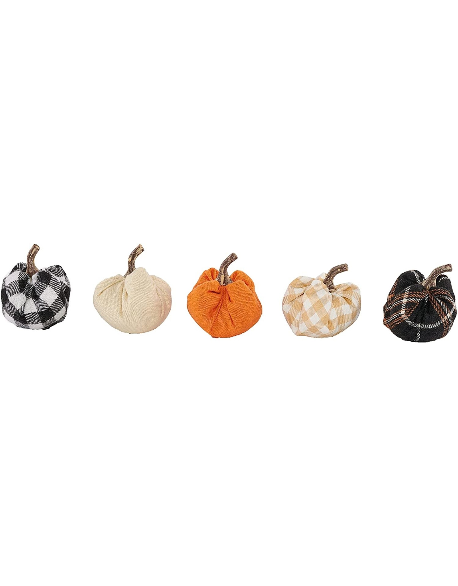 Mud Pie Mini Decorative Pumpkins Set 24 Assorted