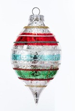 Kurt Adler Early Years Glass Reflector Ball n Drop Ornament 2-4pc Sets