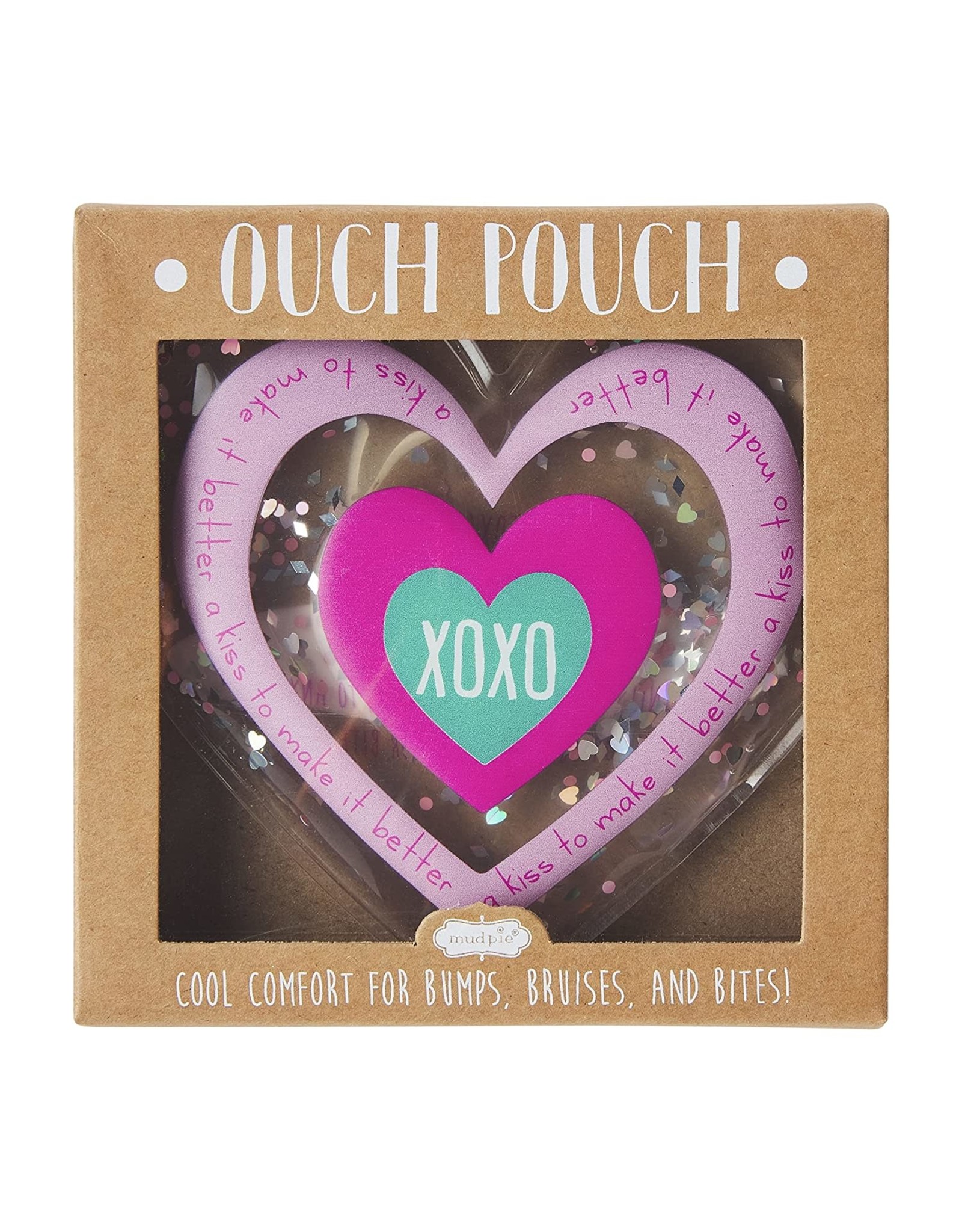 Mud Pie Heart Ouch Pouch Cool Comfort For Bumps Bruises And Bites