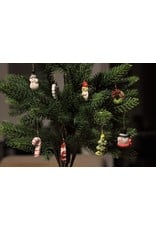 Kurt Adler Christmas Mini Tree Ornaments Petite Treasures Set of 12