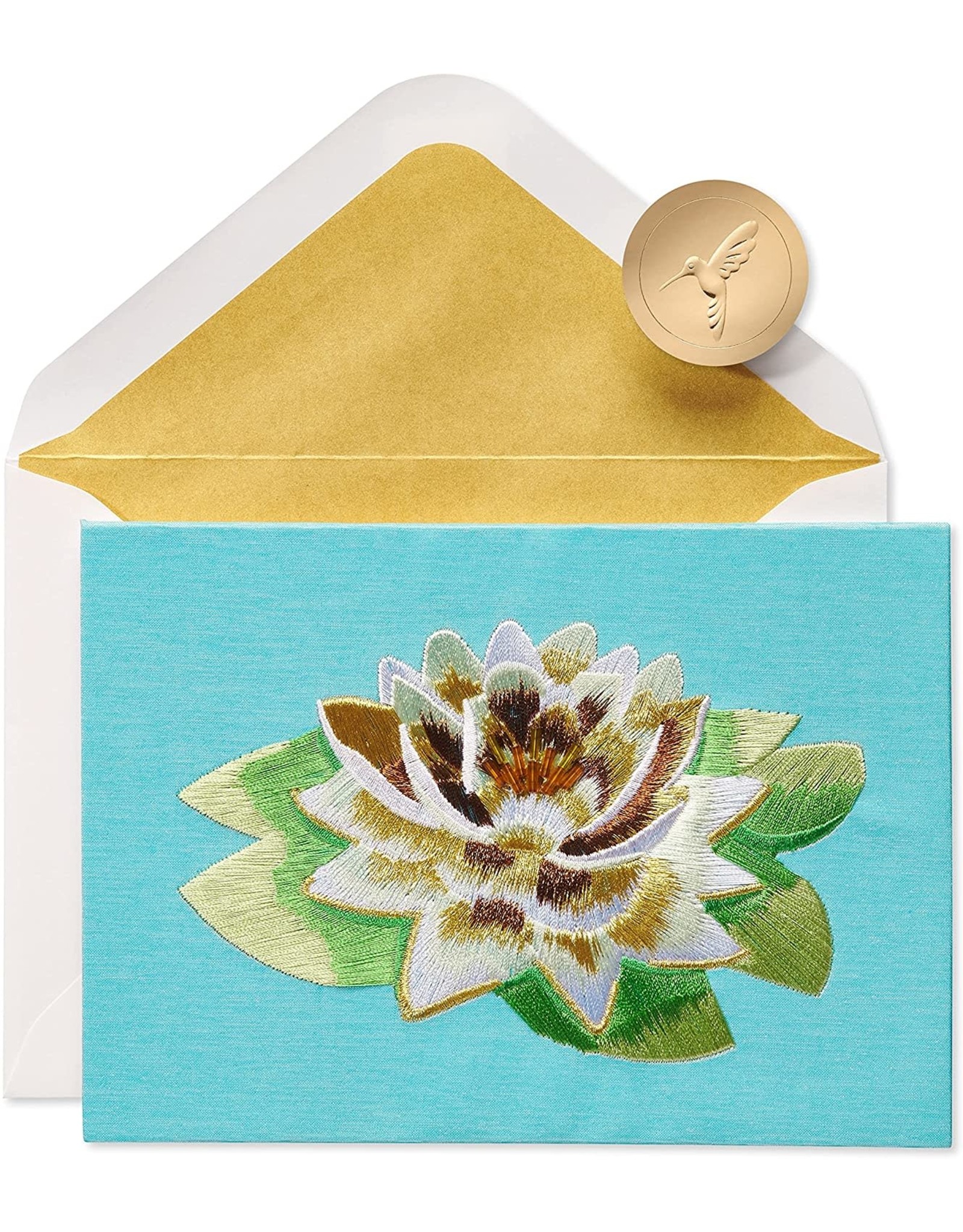 PAPYRUS® Sympathy Card Waterlily Wishing You Peace